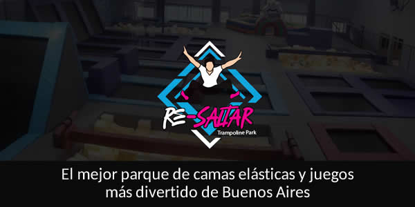 Re-Saltar parque de camas elásticas y juegos en CABA